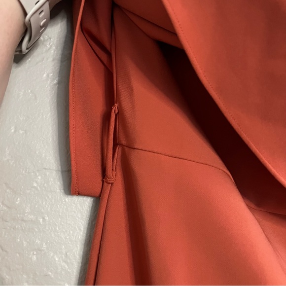 Lovers and Friends Violet Midi Dress in Orange Size Small - Picture 5 of 12